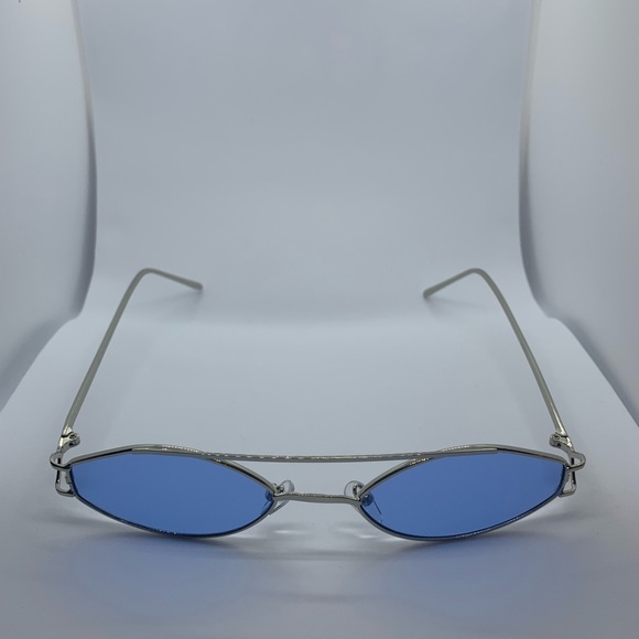 Retro Unisex Color Lenses Sunglasses - Picture 2 of 5